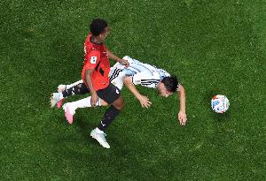 阿根廷队世界杯共获得19粒点球，超越西班牙队历史最多